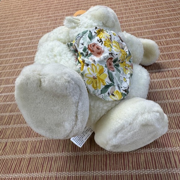 Vtg Chosun Lamb Plush Stuffed Animal Mom & Baby Floral Pouch Sheep‎ Pretend Play - Picture 6 of 8